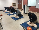 국제대학교, 경호보안학과 응급처치*심폐소생술(CPR) 교육